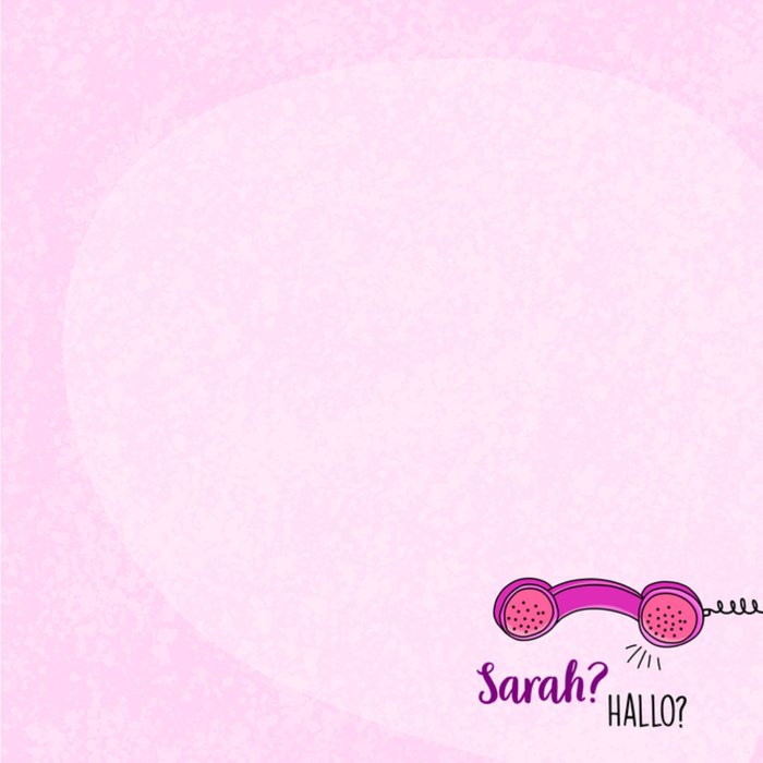 Liefs Jansje | Verjaardagskaart | Sarah