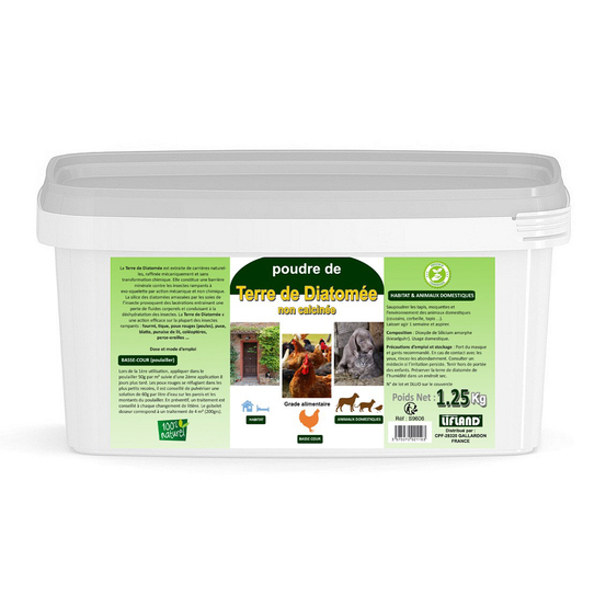 Terre de diatomée - 1,25kg