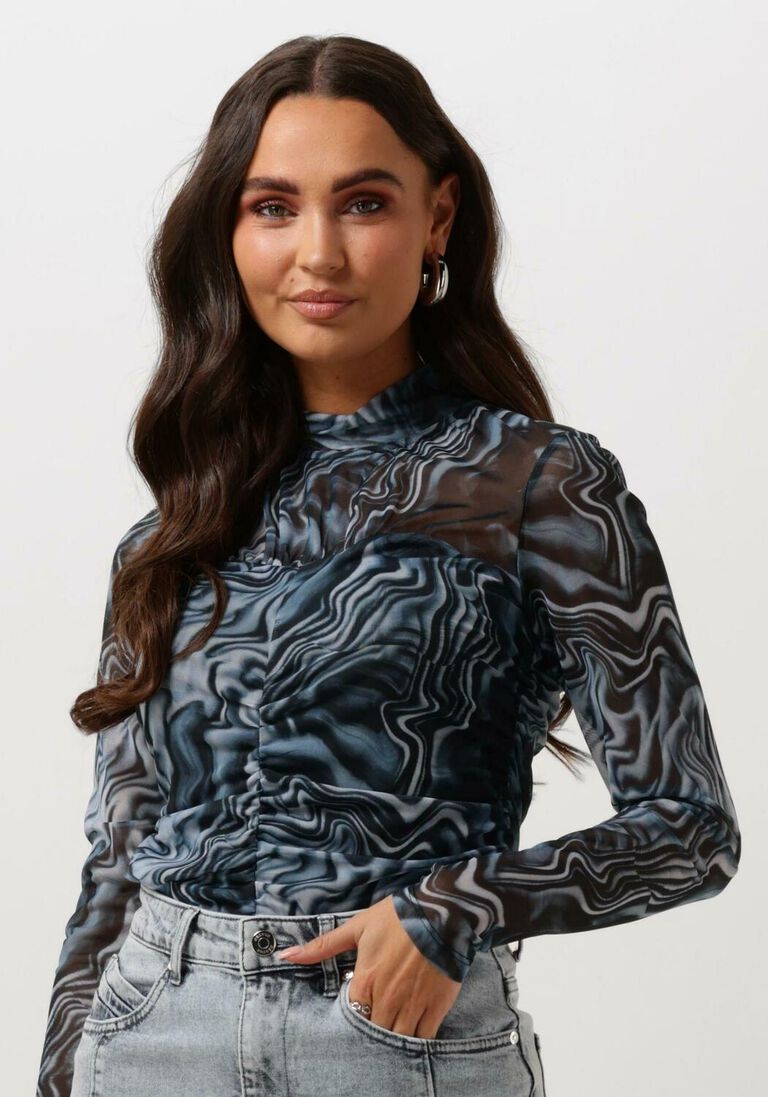 GESTUZ blauwe gestuz  ewagz p blouse