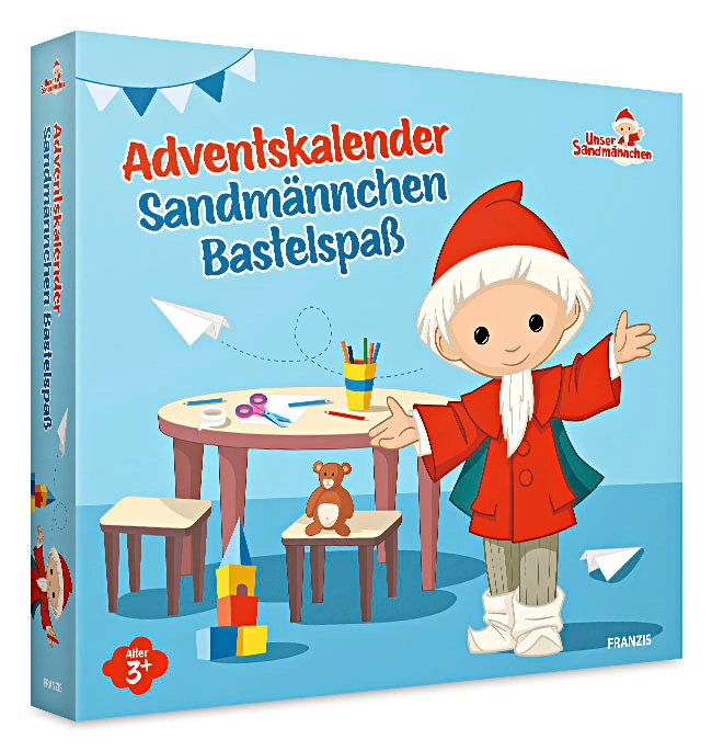 Sandmännchen-Adventskalender Bastelspaß