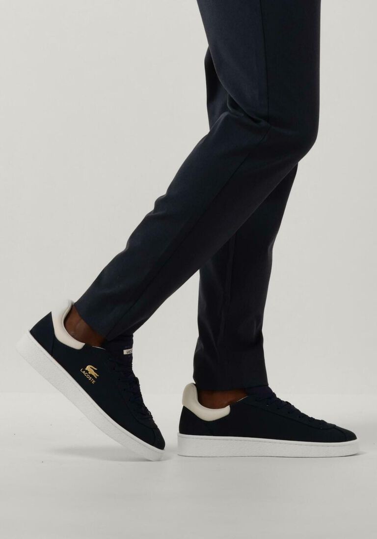 LACOSTE blauwe lacoste lage sneakers baseshot premium