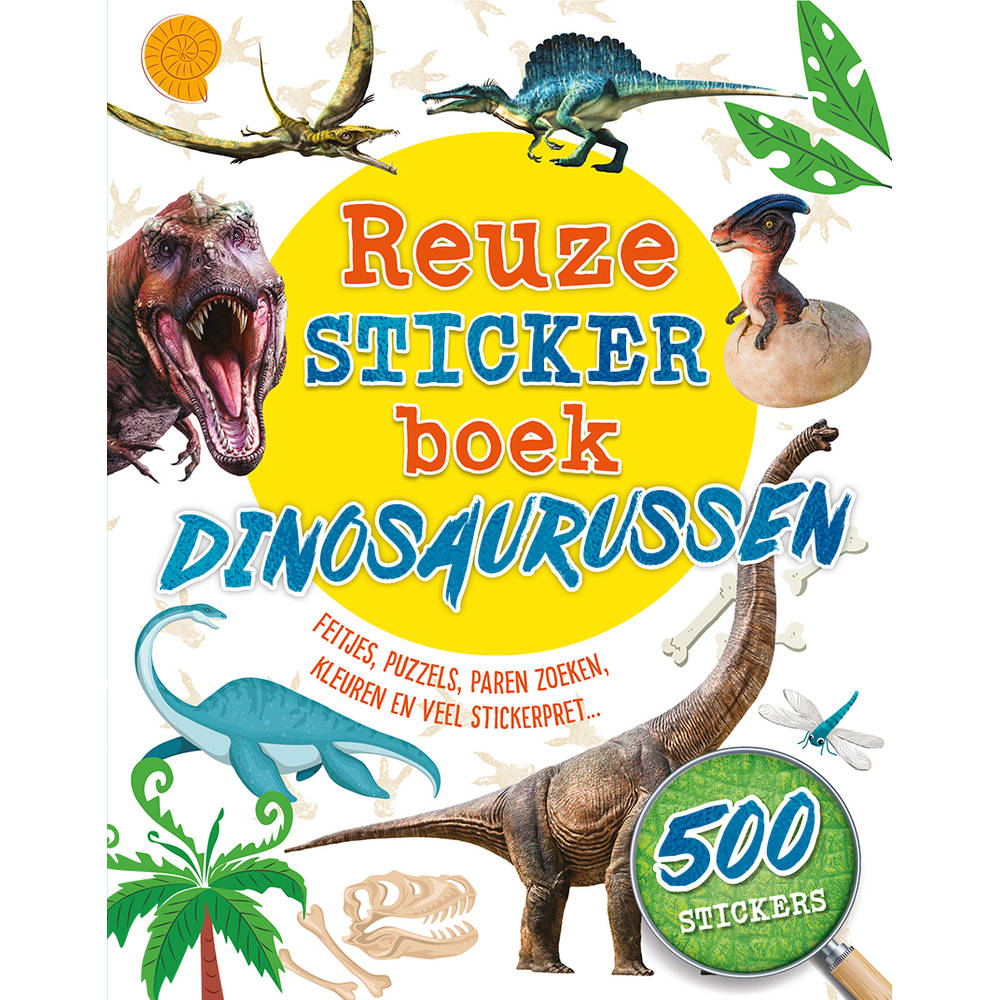 Reuze stickerboek dinosaurussen