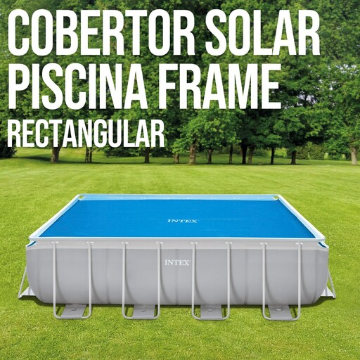Cobertura solar Intex para piscinas retangulares de 488x244 cm