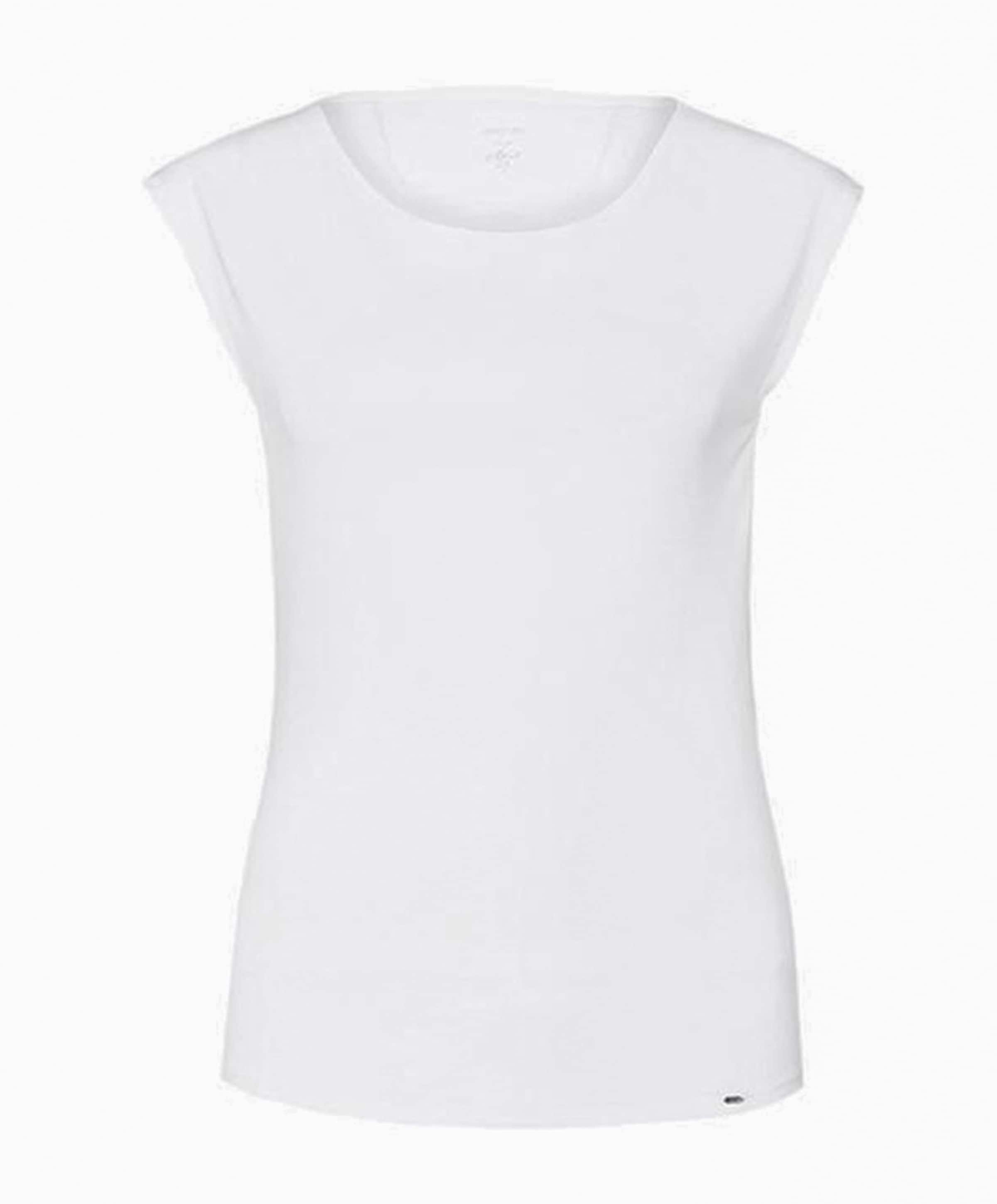 Marc Cain Essentials Dames T-shirt wit