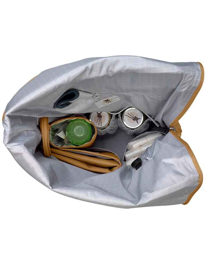 Wickelrucksack GRE ROLLTOP (30x46x14) in curry