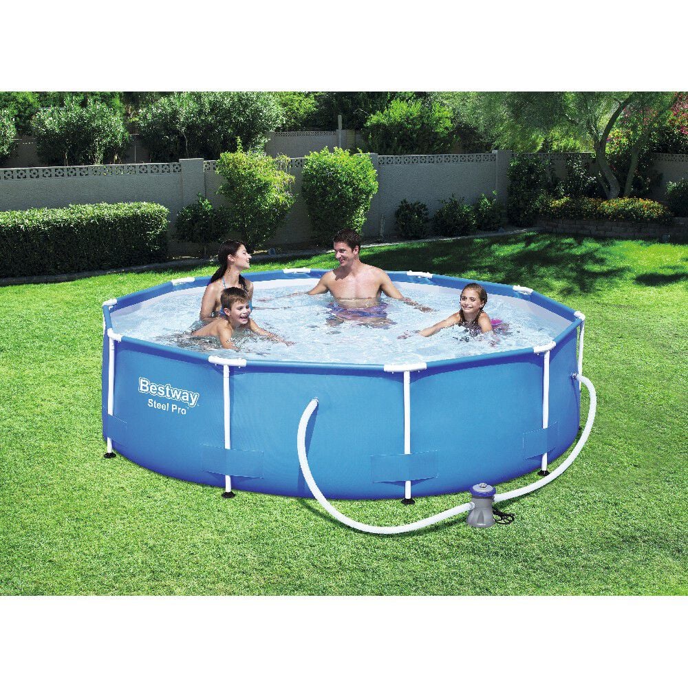 Piscine tubulaire ronde Power Steel Pro  Ø 305xH76cm Bestway