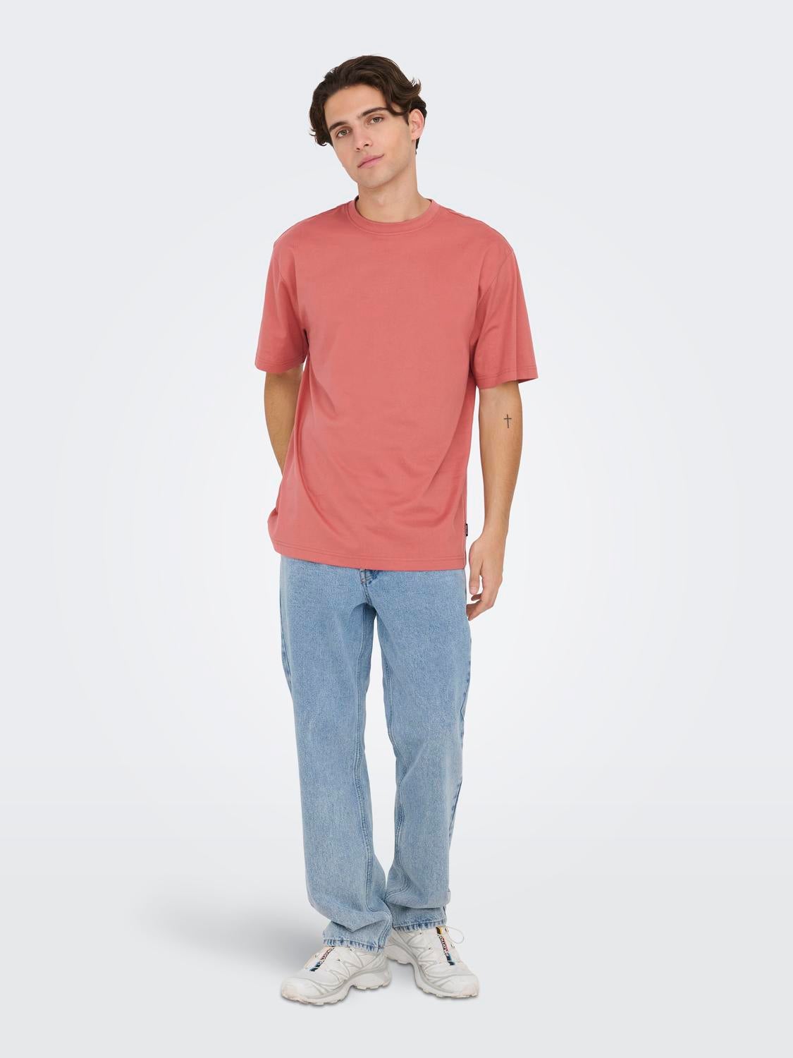 ONSFRED T-shirt Dusty Cedar