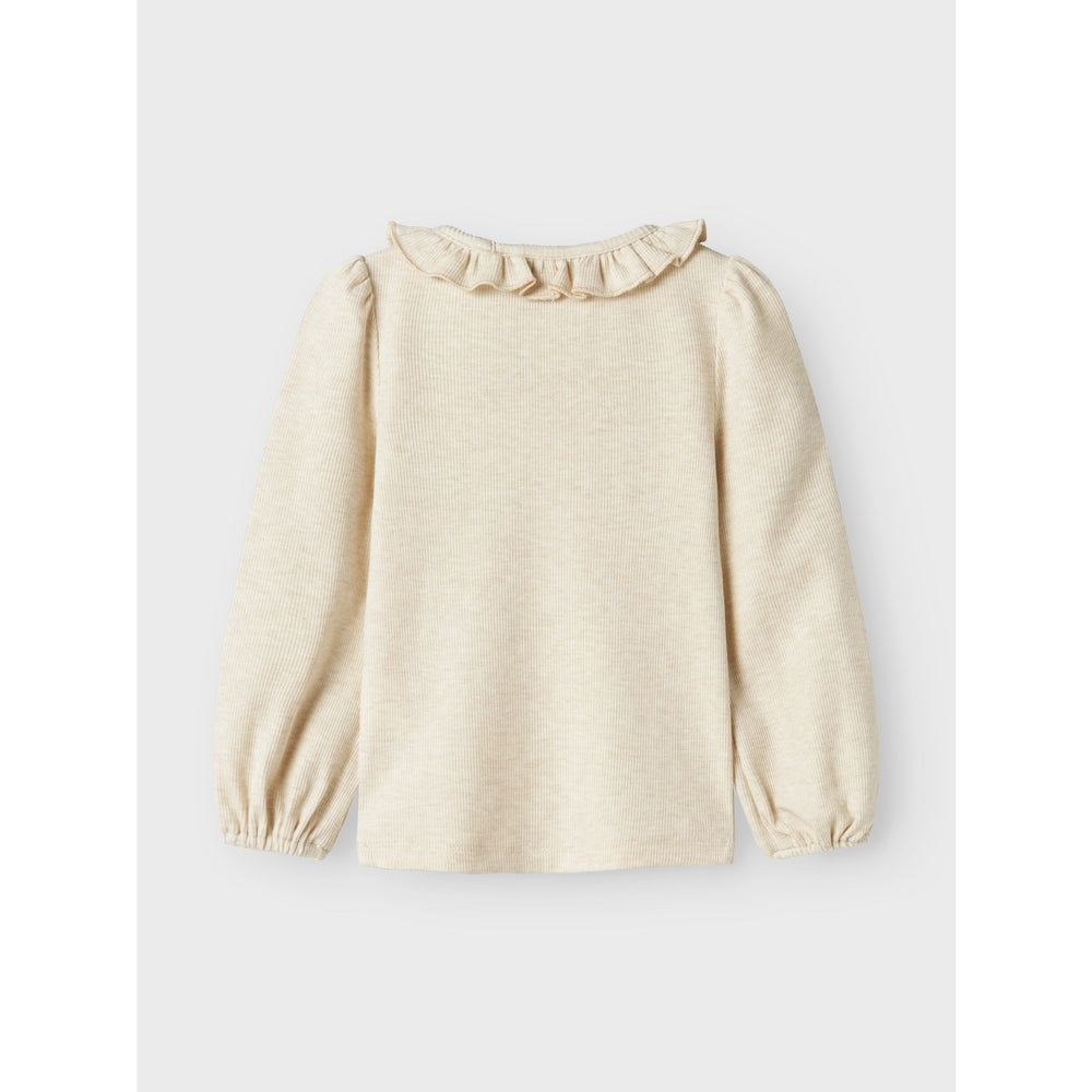 Køb Lil'Atelier Turtledove Melange Darla Slim Bluse