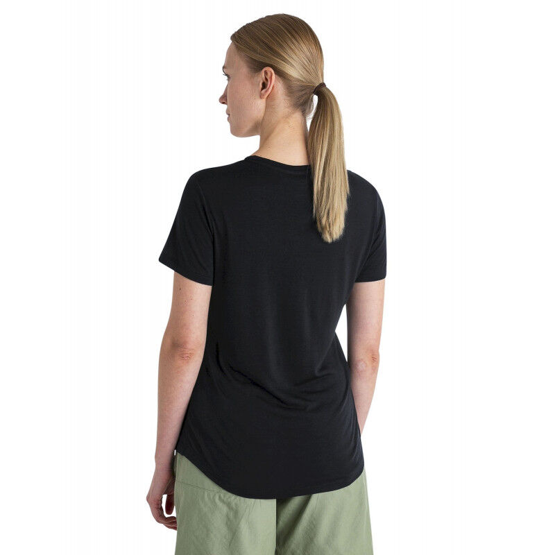125 Cool-Lite Sphere III SS Scoop - T-shirt en laine mérinos femme