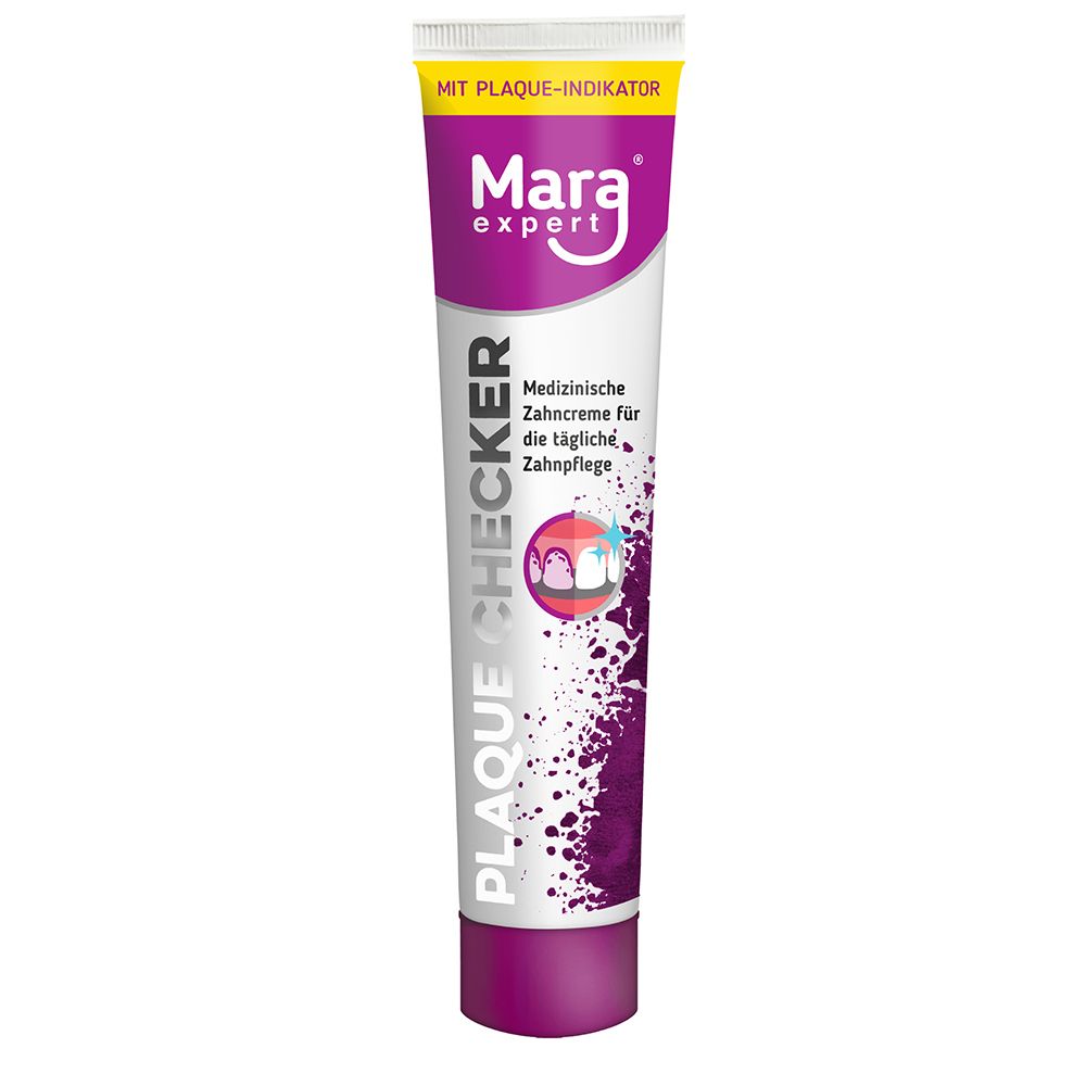 Mara® expert Plaque Checker Medizinische Zahncreme
