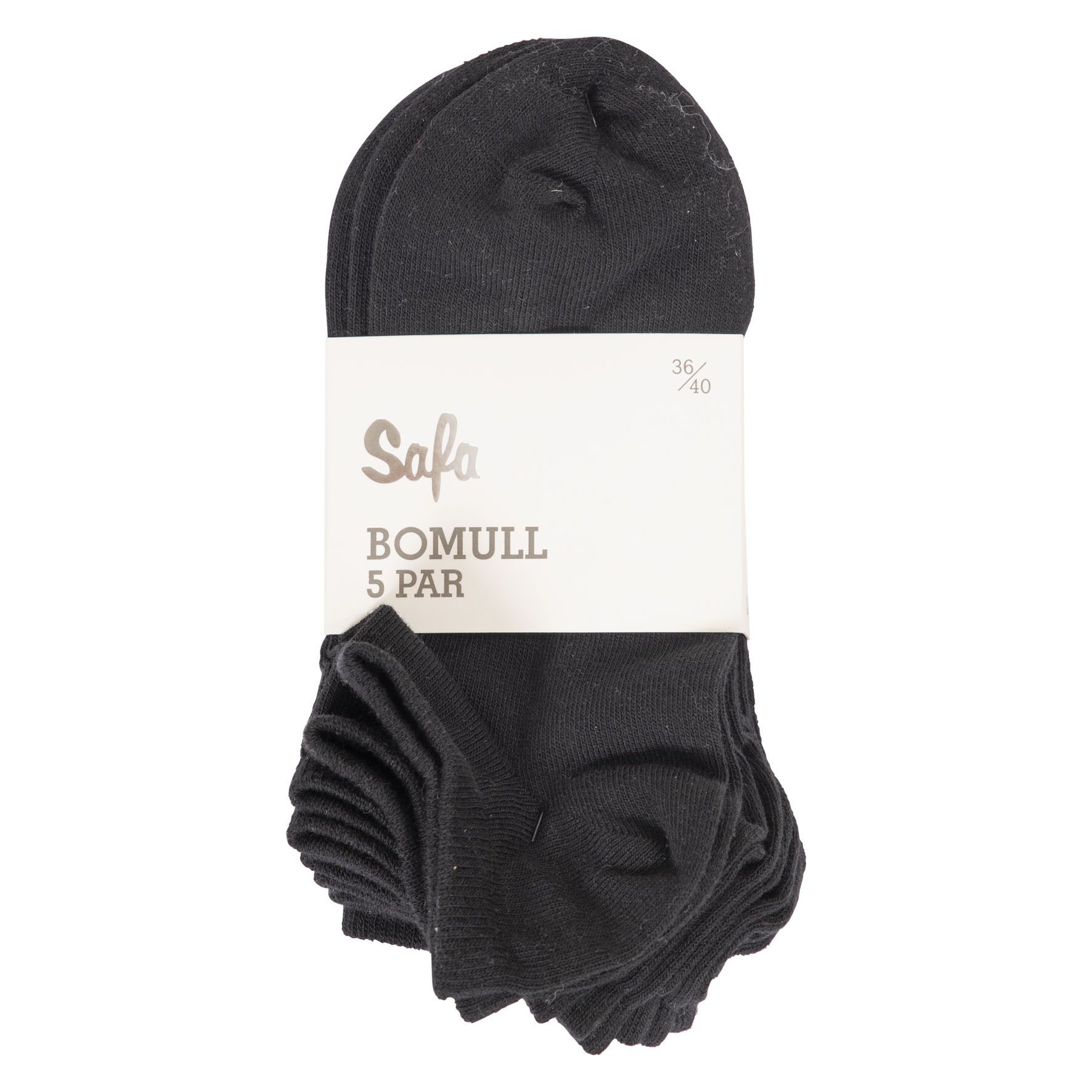 Bomullsokker 5pk