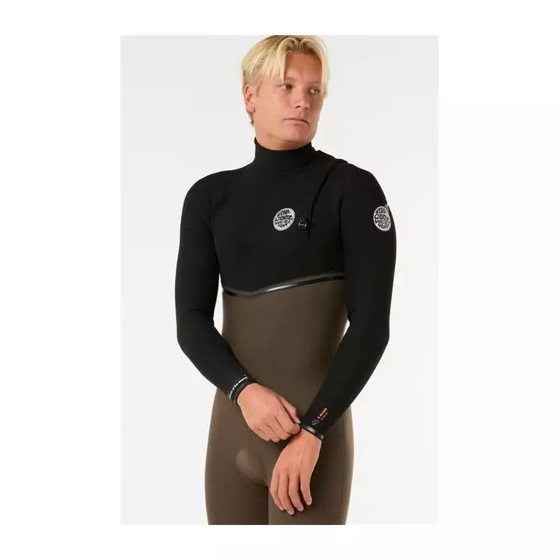 Combinaison intégrale RIPCURL EBomb 5/3mm Zipfree Deep Rock