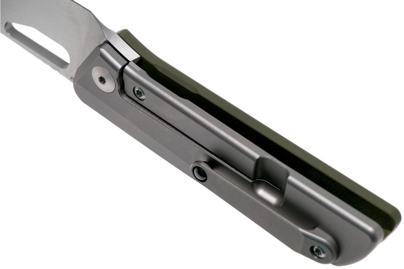 Liong Mah KUF-EDC 3.0 Green G10 zakmes, Liong Mah design