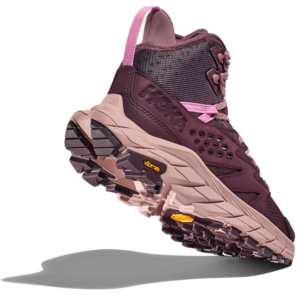 Chaussure de randonnée mid HOKA ONE ONE W ANACAPA BREEZE MID RAISIN / PALE MAUVE