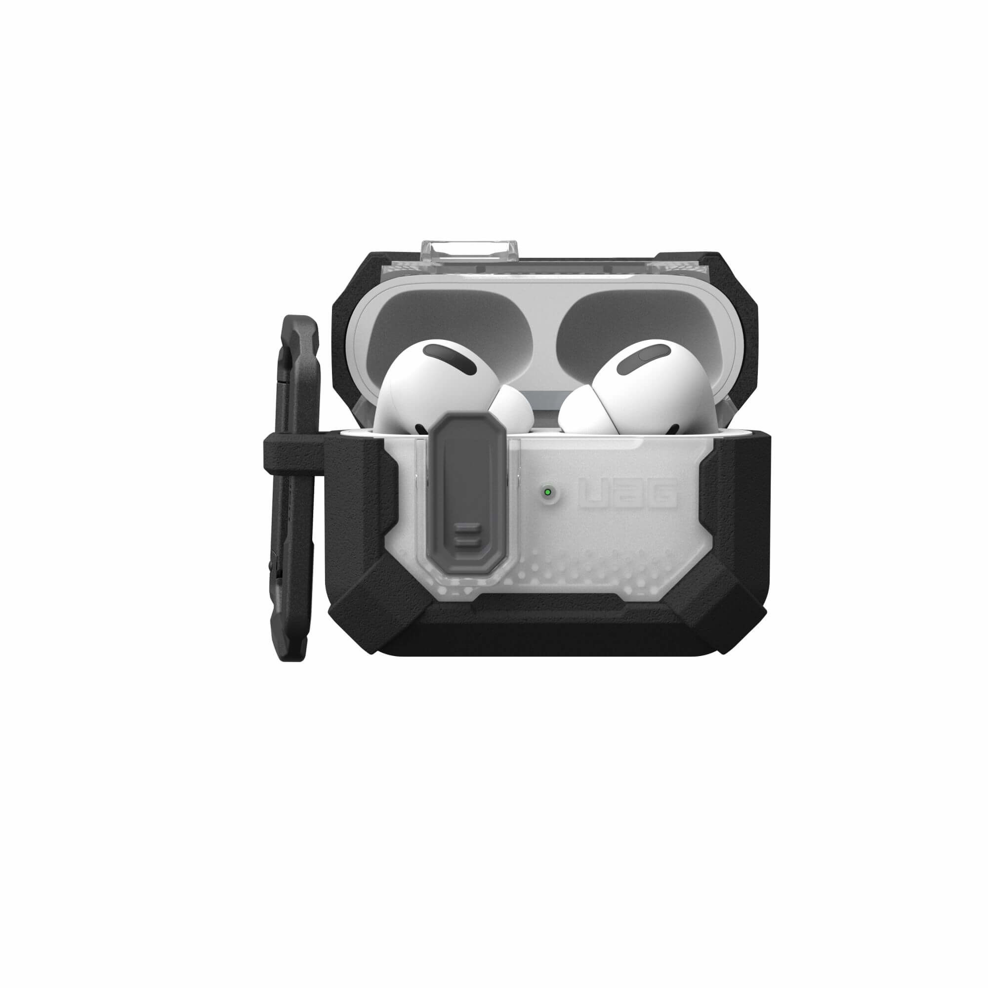 AirPods Pro 2 / AirPods Pro Schutzhülle Plasma Case (104128114040) - Schwarz / Transparent