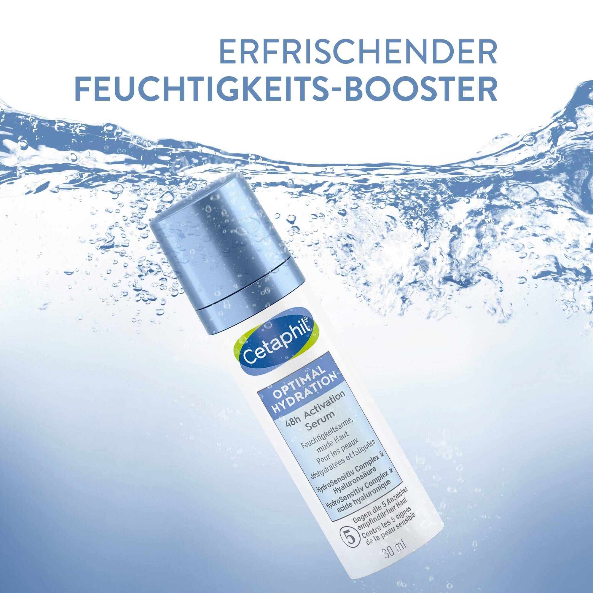 CETAPHIL Optimal Hydration 48h Activation Serum, feuchtigkeitsarme, müde Haut