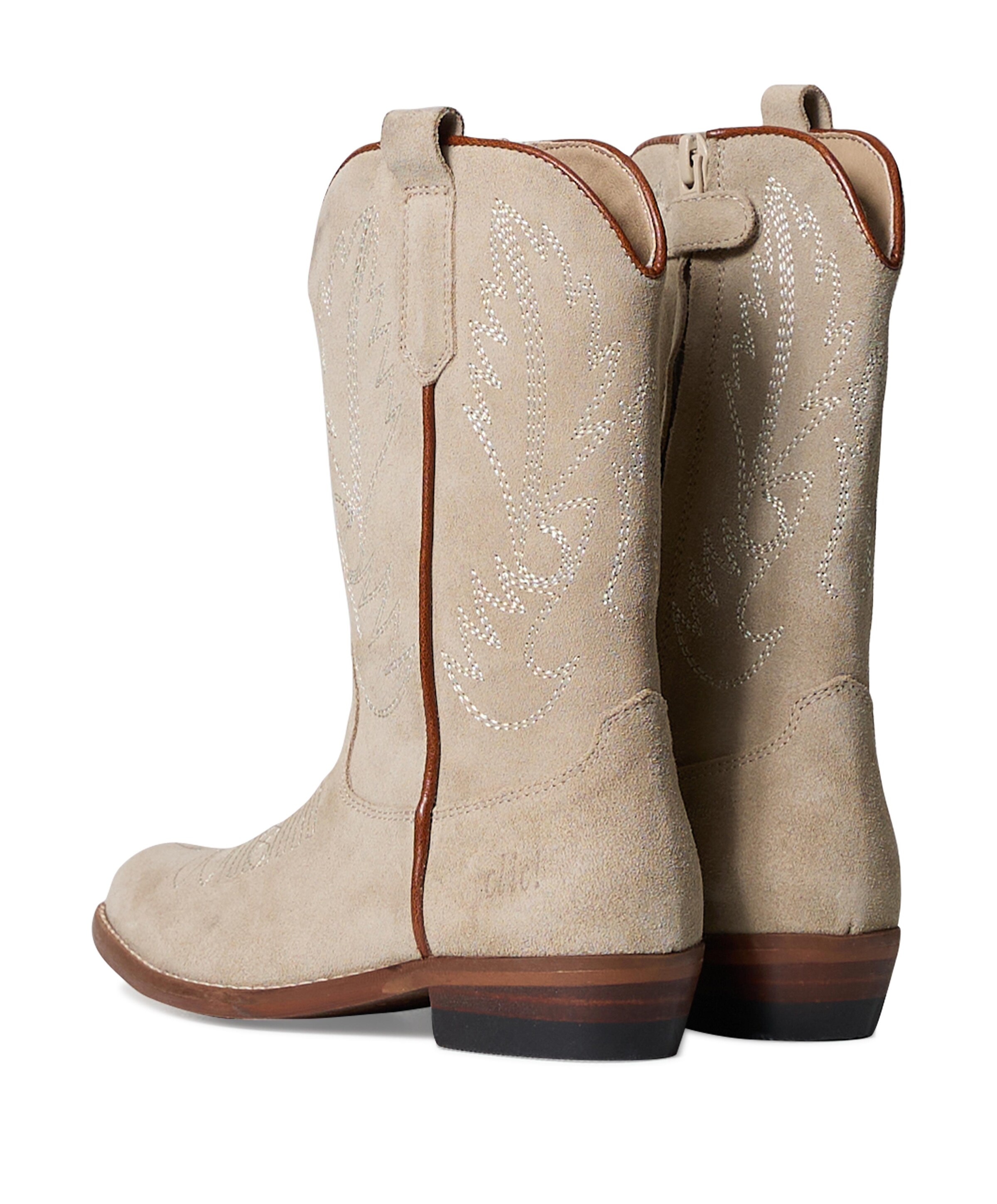 Clic! Country cuero meisjes laarzen beige