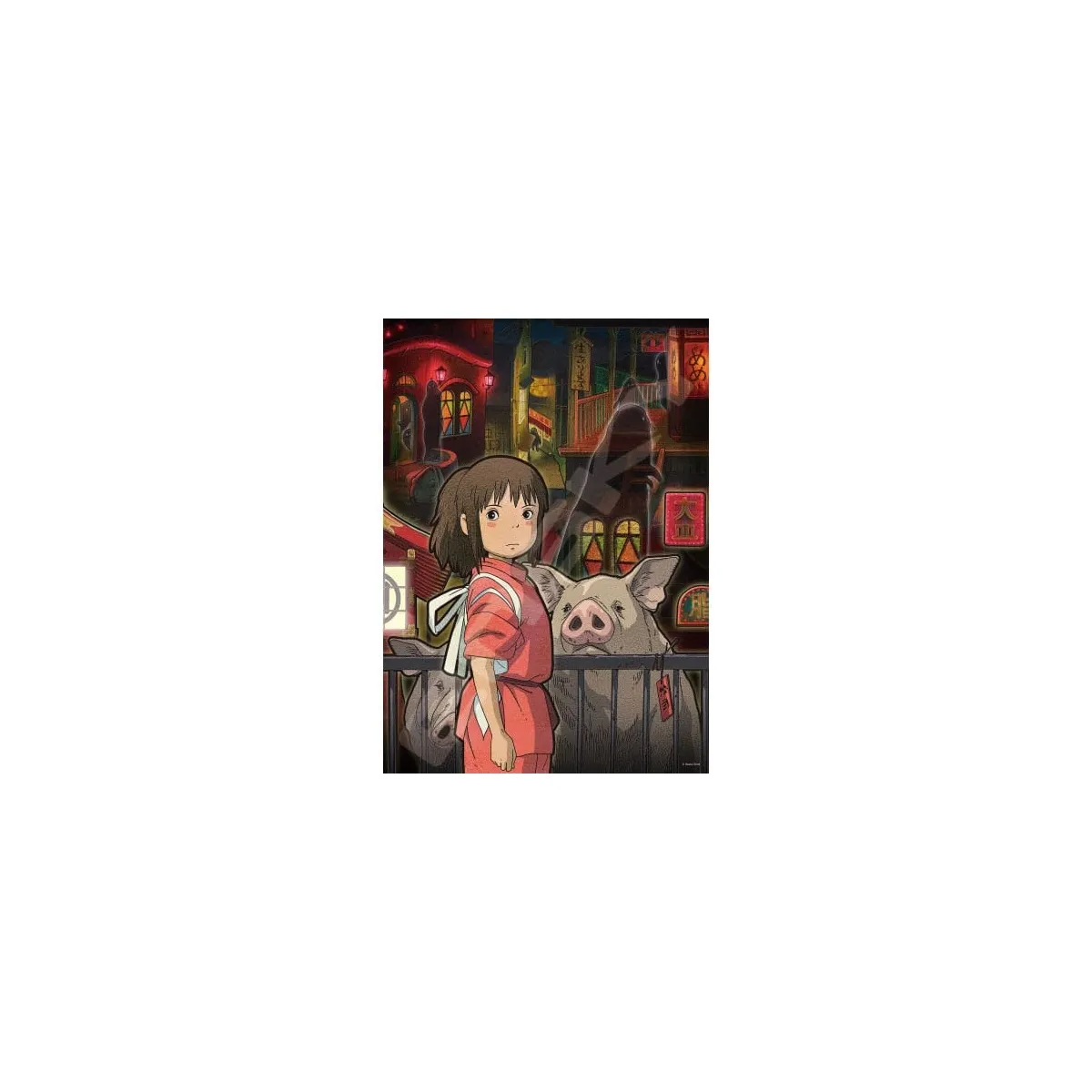 Ensky Le Voyage de Chihiro Puzzle Stained Glass