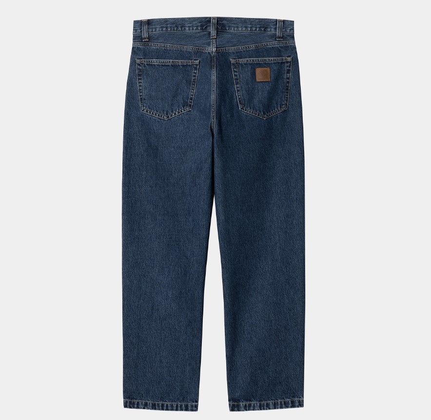 Carhartt WIP Aaron Pant Black Stone Washed