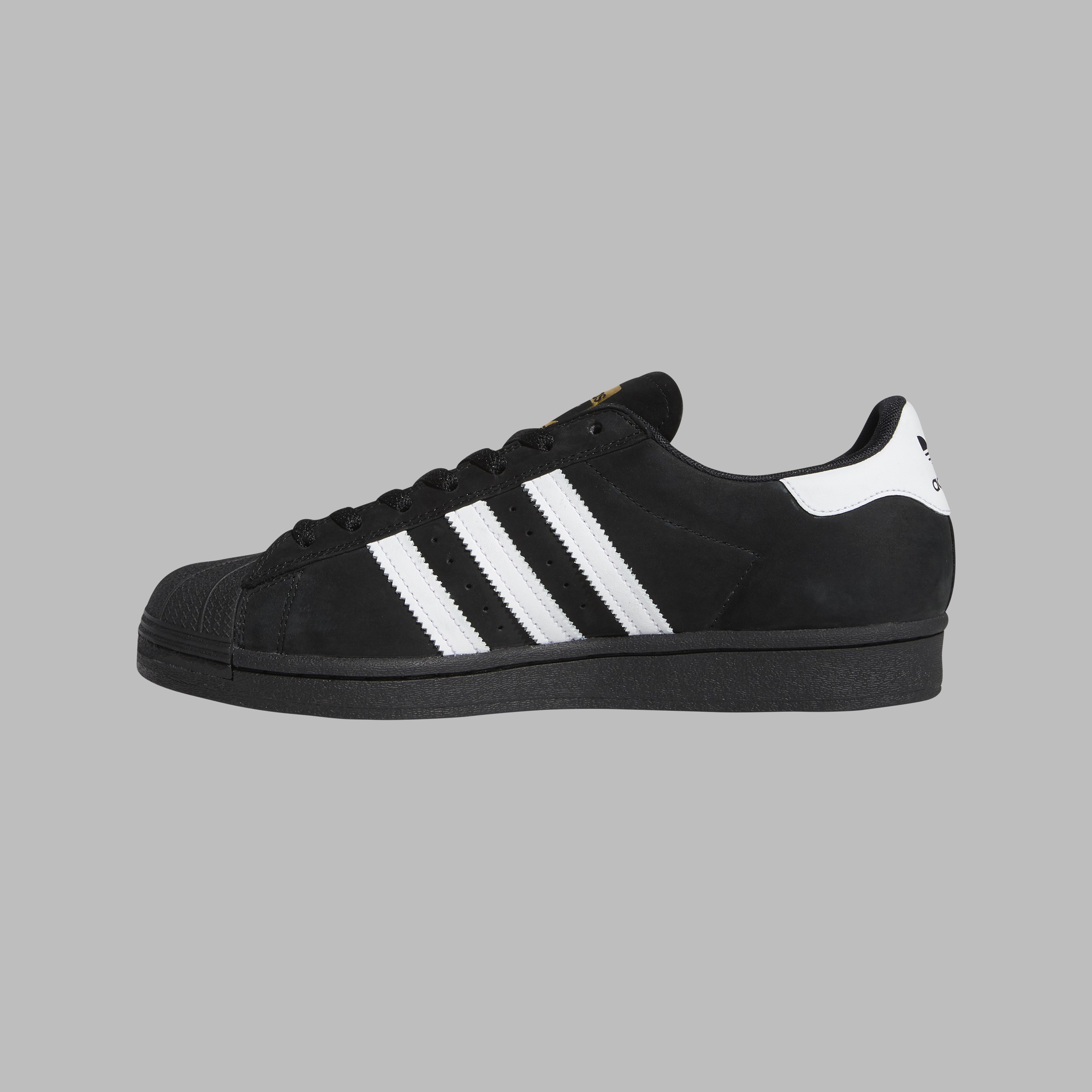 Adidas Skateboarding Superstar ADV Black White Gold Metalic 5.5 US / 38 EU