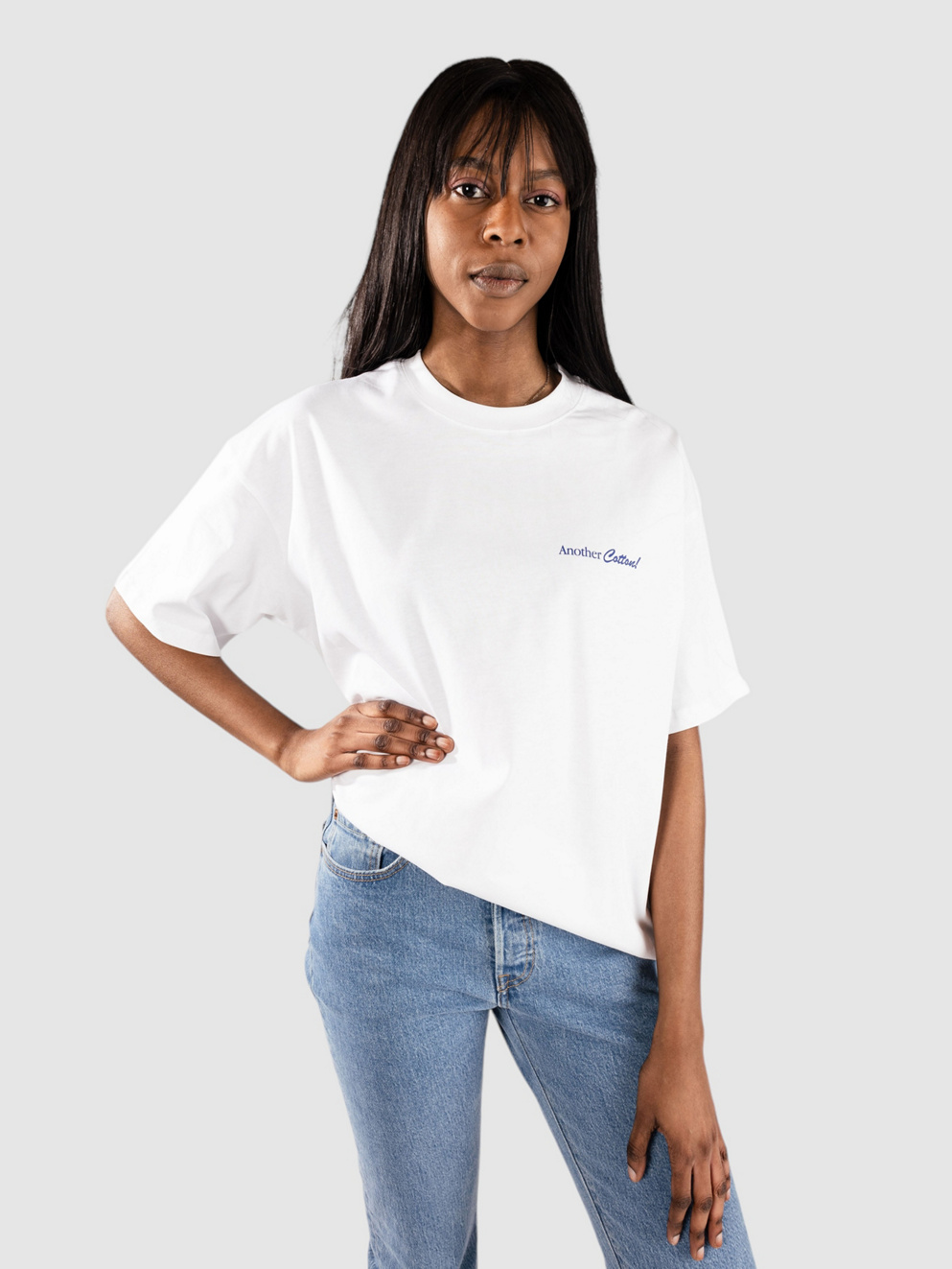 Another Cotton Lab Espresso Martini T-Shirt white