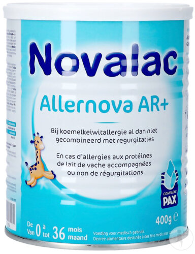 Novalac Allernova Ar+ 0-36m Poudre 400g