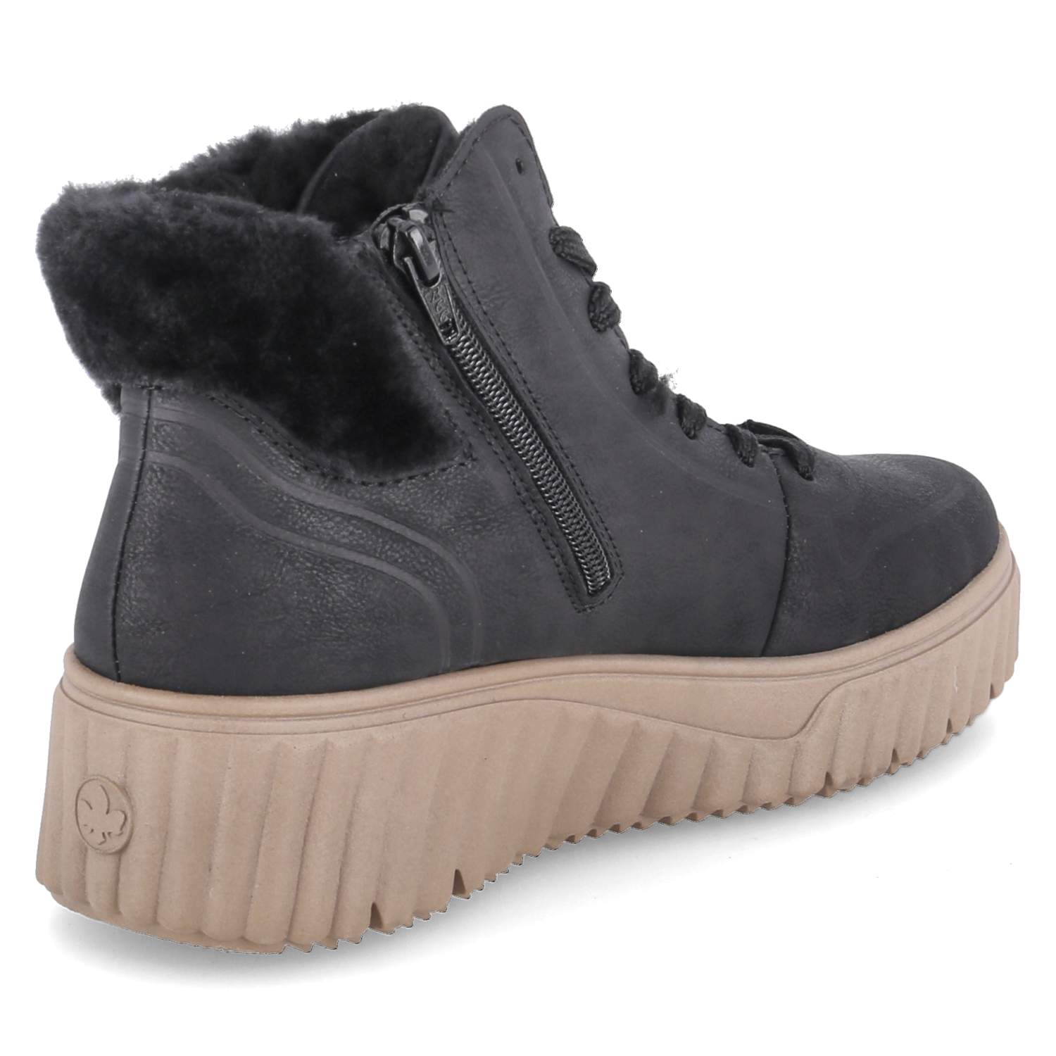 Rieker Winterstiefeletten  - schwarz