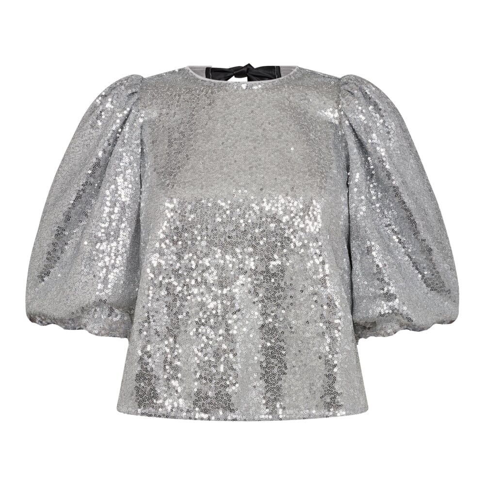 Co´Couture Steviecc Sequin Bow Blouse 35333