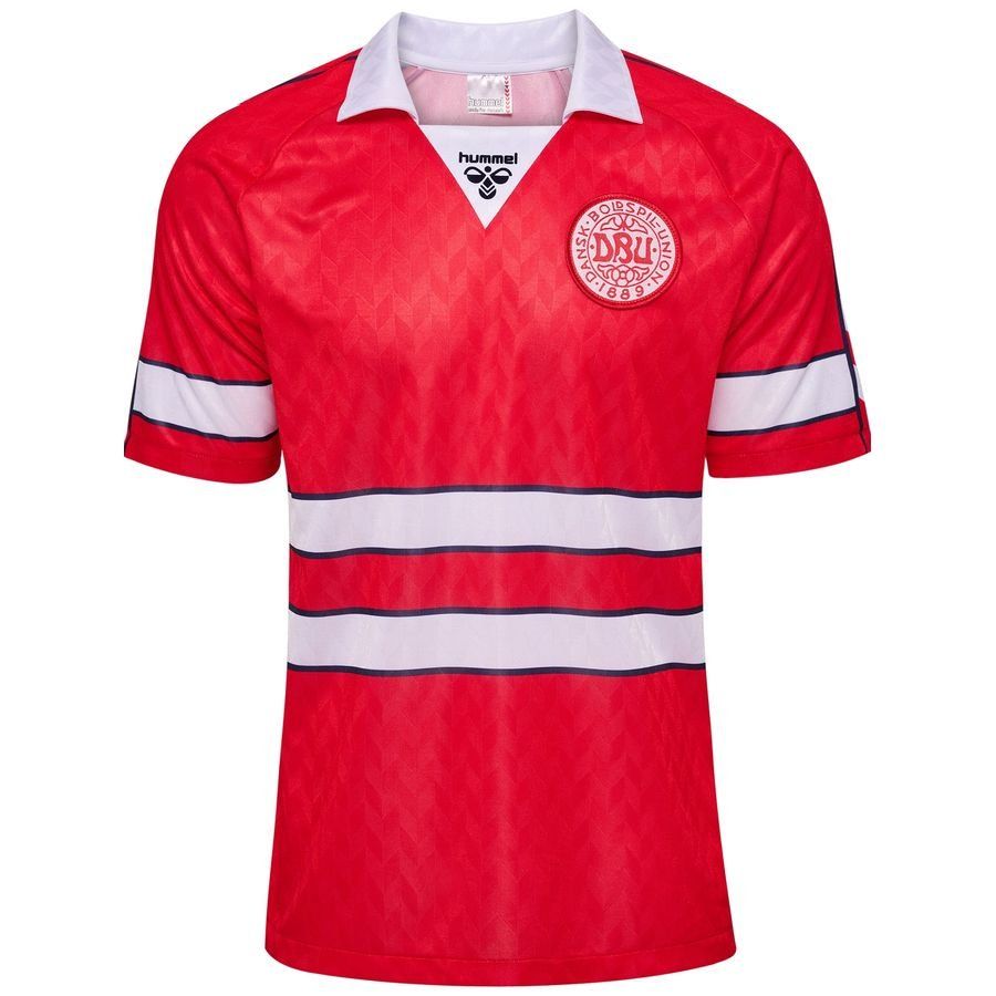 Danemark Maillot Domicile EURO 1988 ÉDITION LIMITÉE