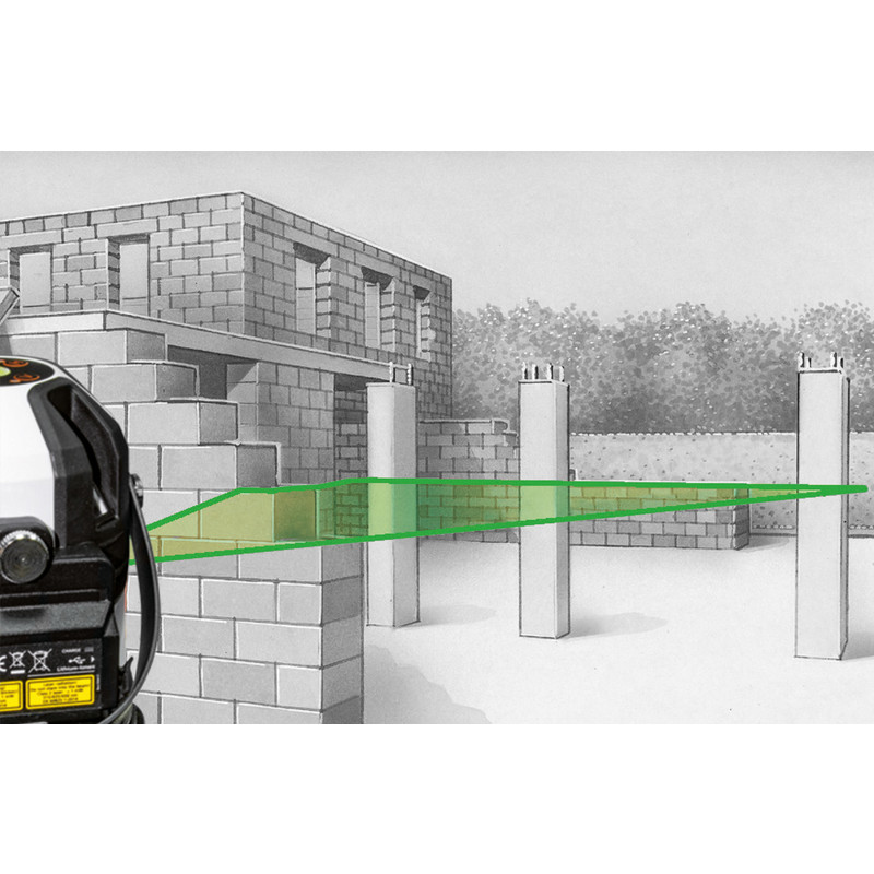 Laserliner PowerCross 5 Combi kruislijnlaser Groen/ Rood