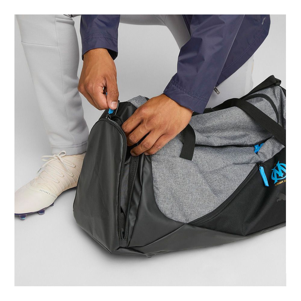 Puma OM TEAMFINAL 46L - Sac de sport Homme puma black/bleu azur