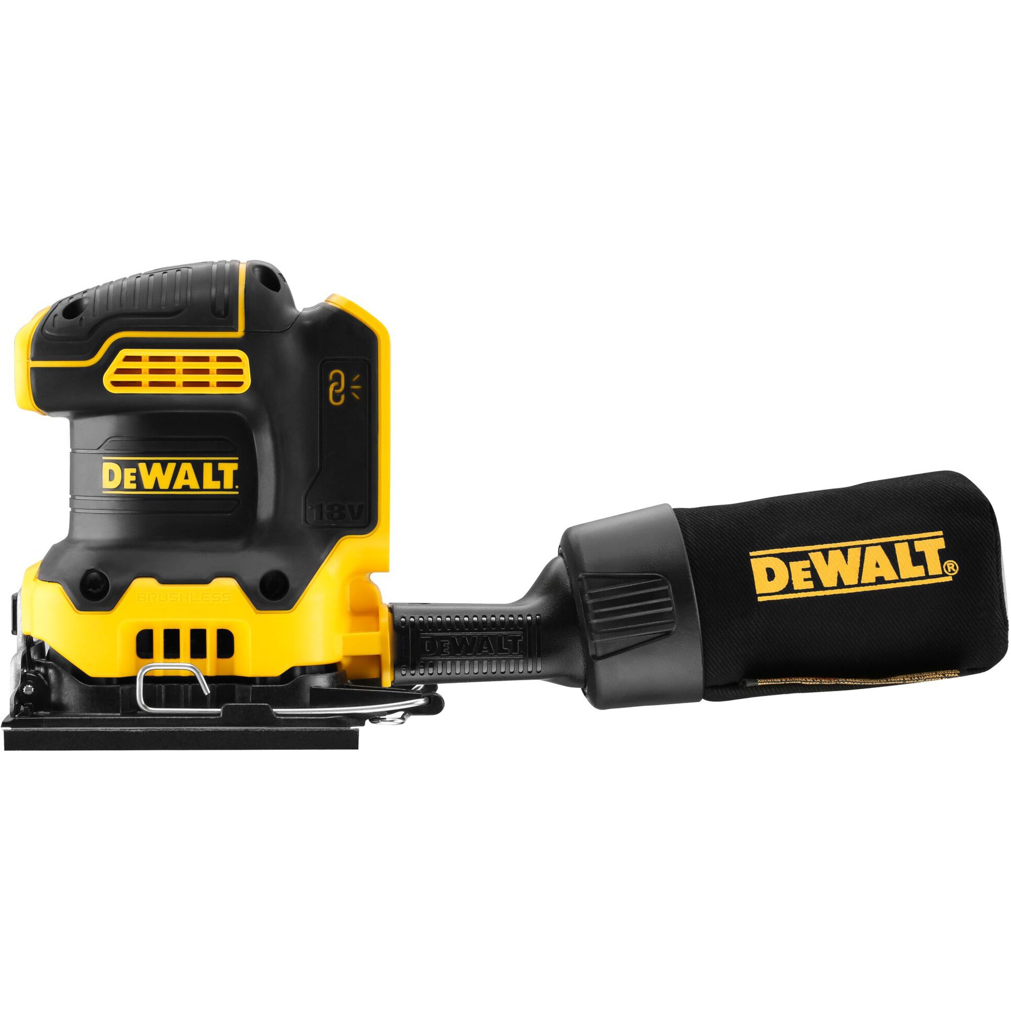 DeWalt Schwingschleifer Akku-Vibrationsschleifer DCW200NT, 18Volt
