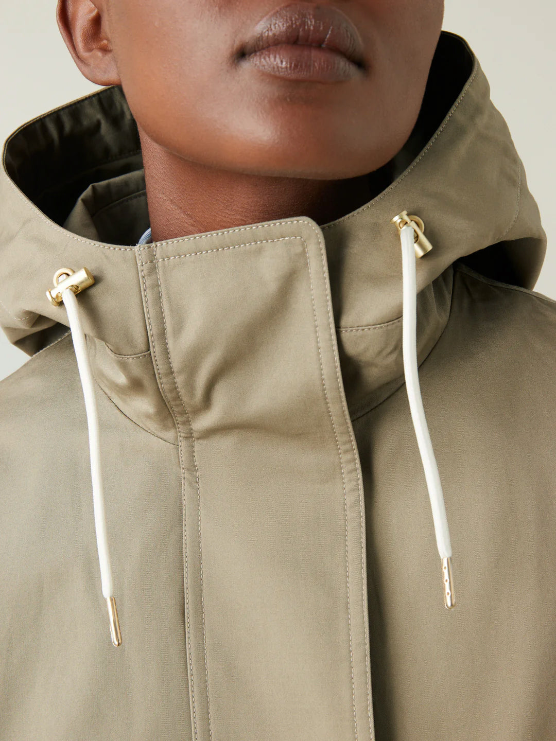 Parka coton déperlant femme