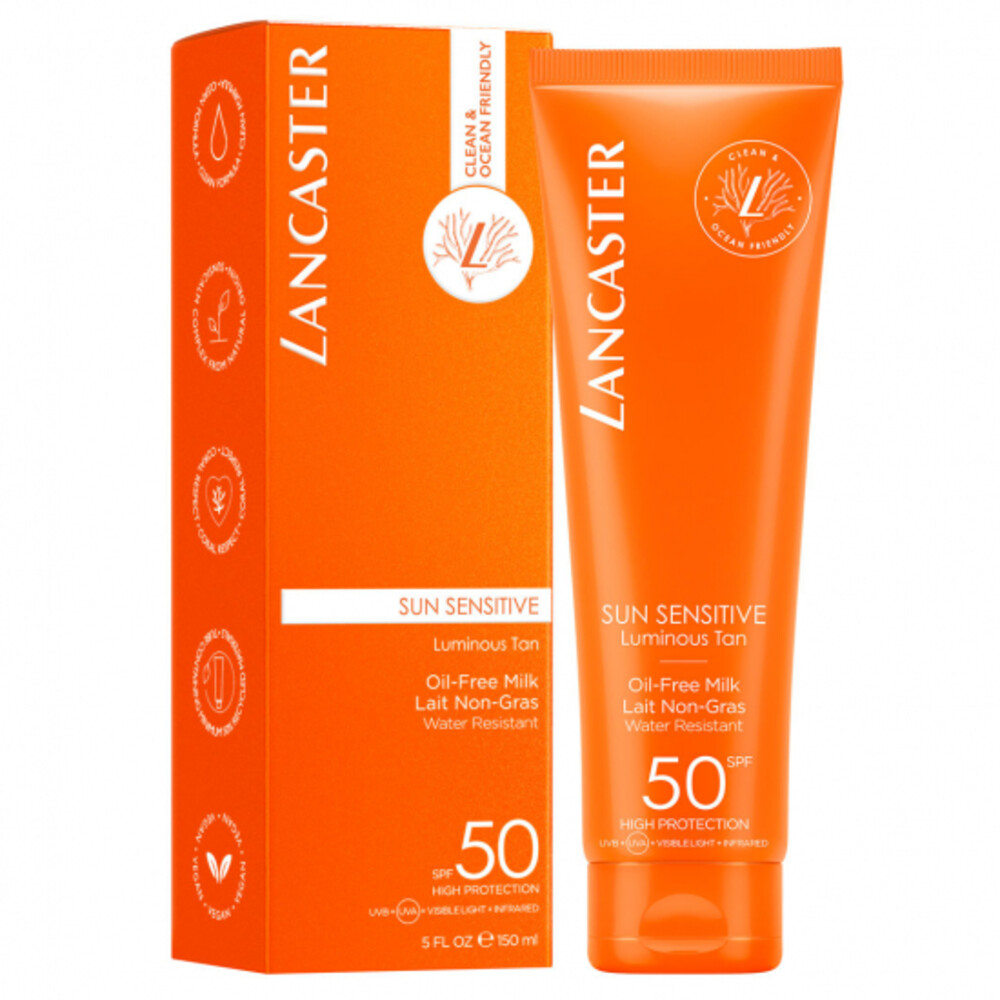 Lancaster Sun Sensitive Oil Free Milk SPF 50150 ml