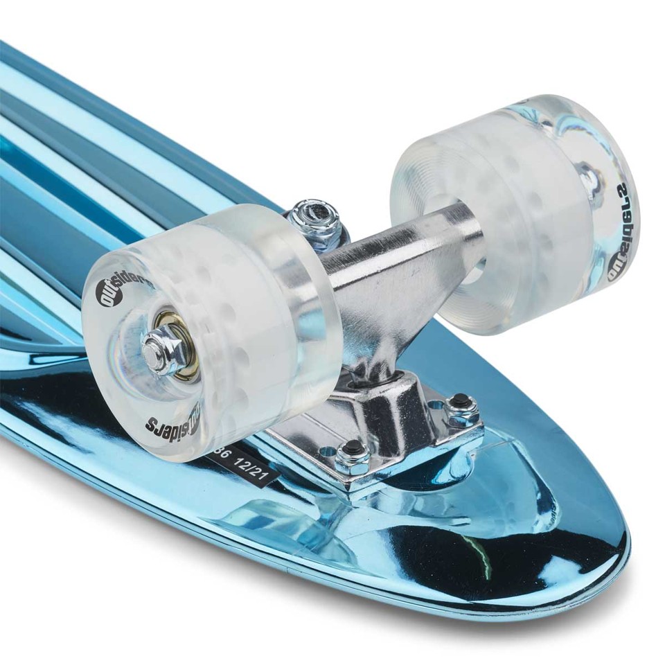 Outsiders - Chrome Edition Retro Skateboard Blå