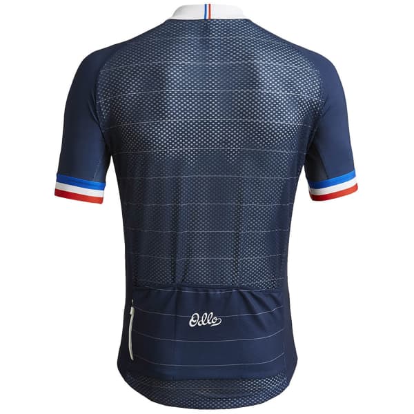 Maillot vélo ODLO MC ZIP INTEGRAL PERFORMANCE SS22 FRANCE DESIGN SS22 FRANCE DESIGN