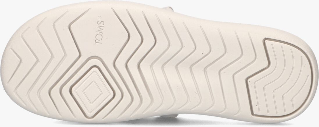 TOMS beige toms slippers alpargata mallow crossover knot
