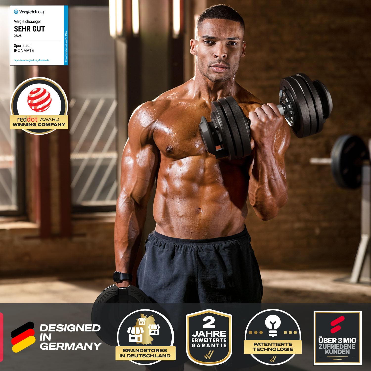 Ironmate 24 KG Hantel