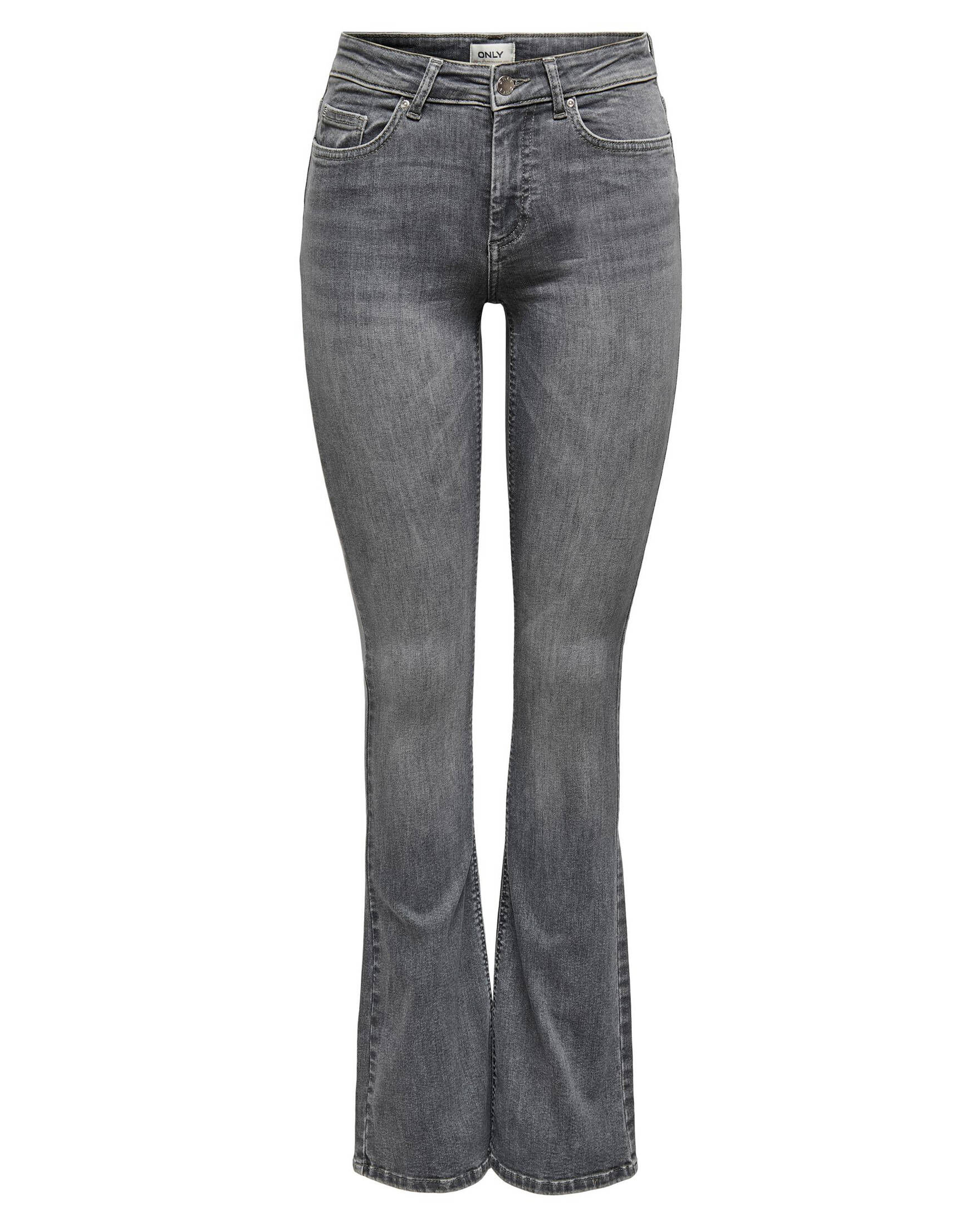 Only| Damen Jeans mit Schlag ONBLUSH LIFE MID FLARED
