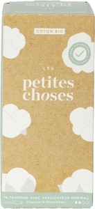 LES PETITES CHOSES Tampons Applikator normal Bio, 16 Stück