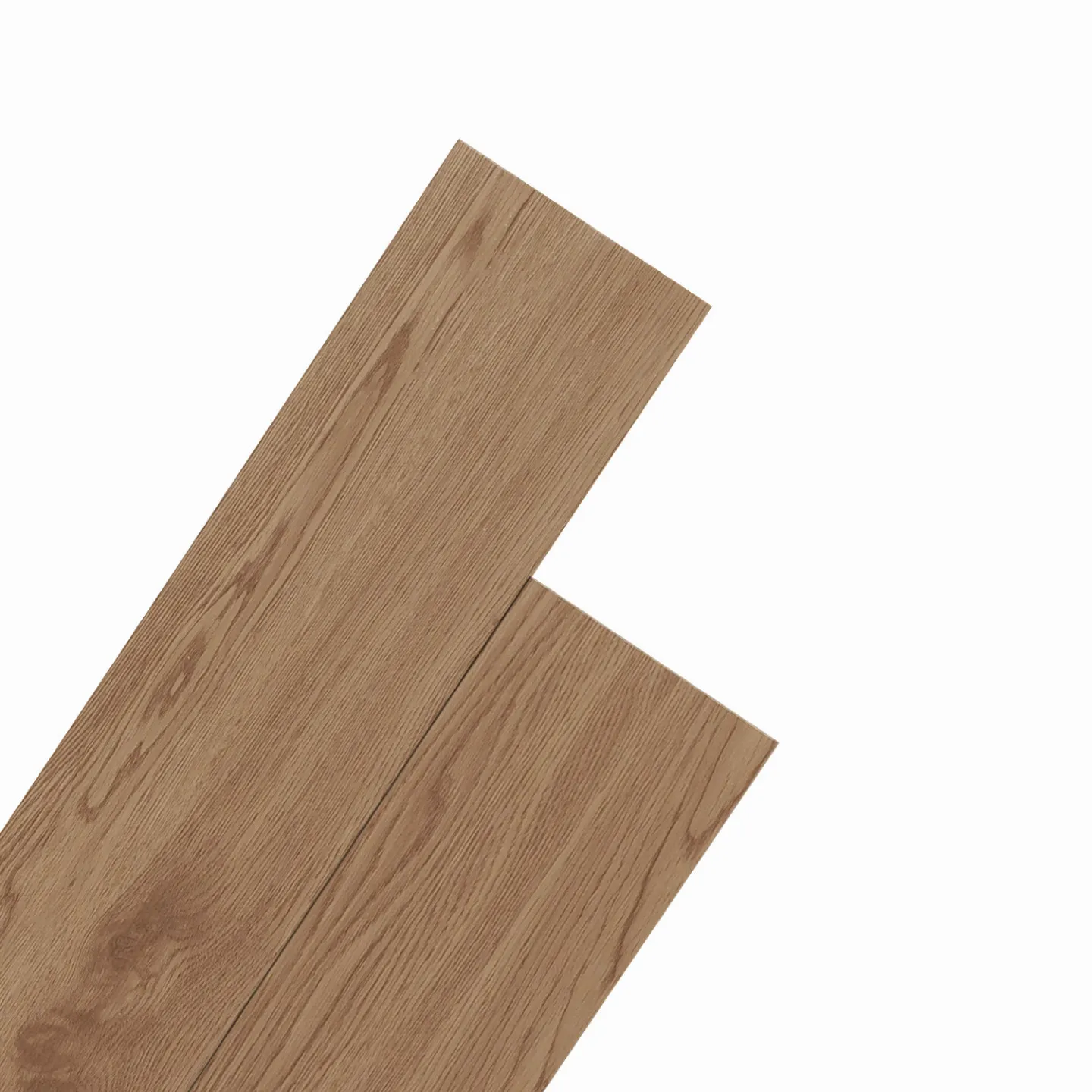Lames PVC adhésives SOLEA 2,23m² bois façon chêne foncé