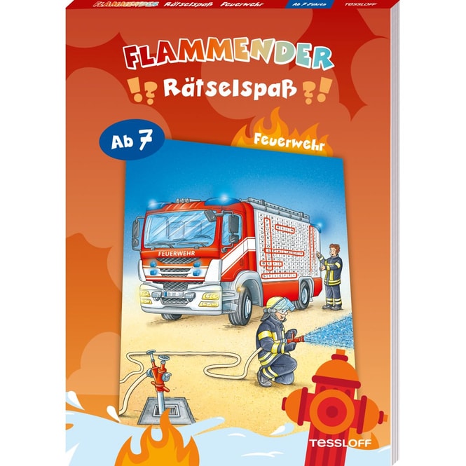 Flammender Rätselspaß - Feuerwehr