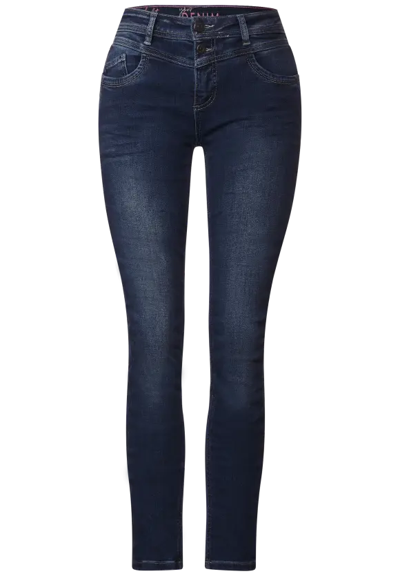 Slim Fit Thermo Jeans - authentic indigo thermo