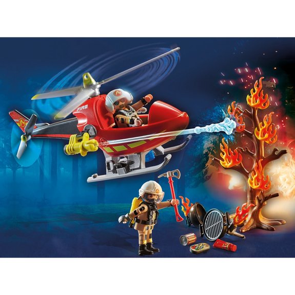 Hélicoptère Pompiers Playmobil City Action71195