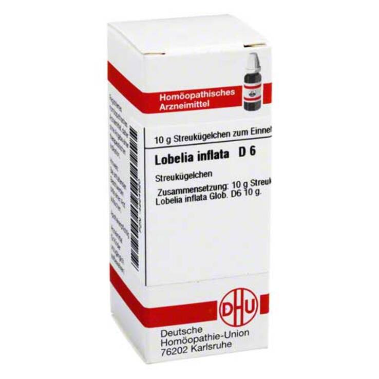 DHU Lobelia inflata D 6 Globuli, 10 g