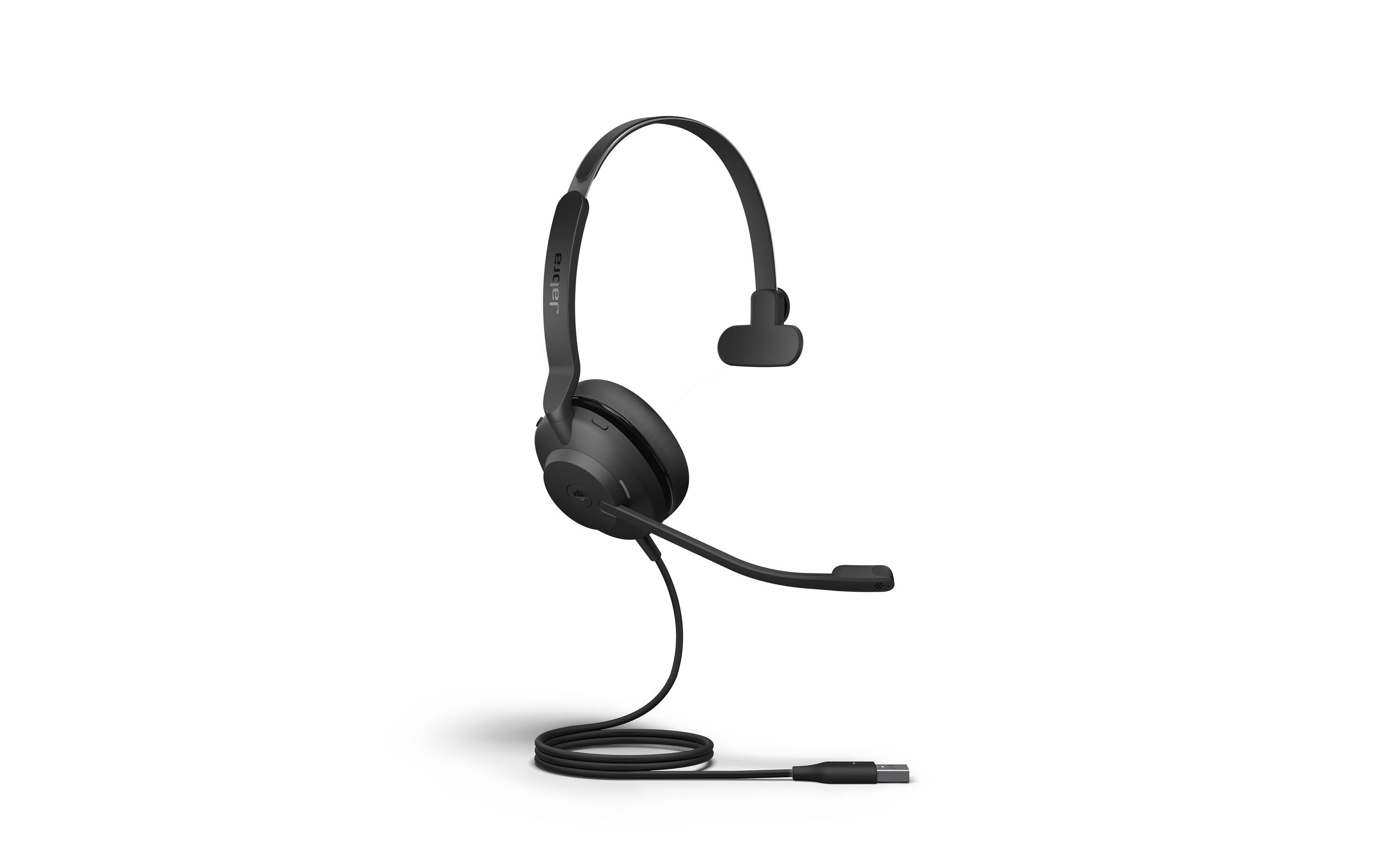 Headset Evolve2 30 SE Mono MS Schwarz, USB-AEntwickelt, damit Sie produktiv bleiben, leicht, tragbar, zuverlässig, komfortabel