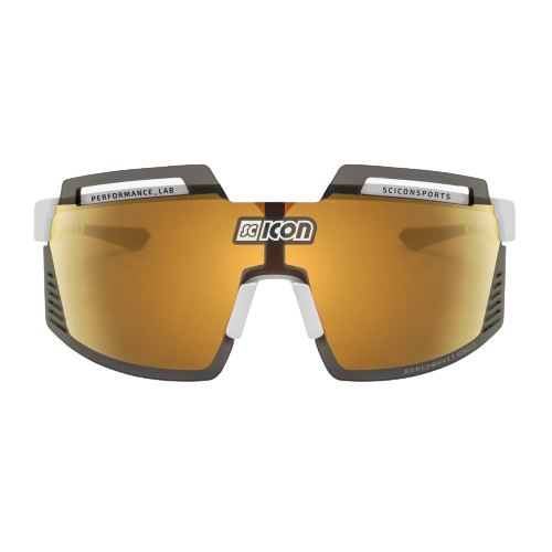 Scicon Aerowatt Foza Hvid Med Multimirror Bronze Linse
