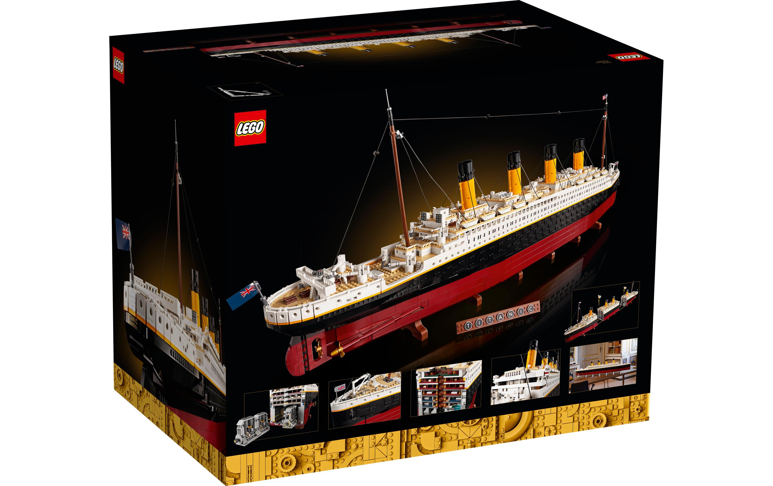 Icons Titanic 10294<br>Massstabs- und detailgetreues Modell des Linienschiffes