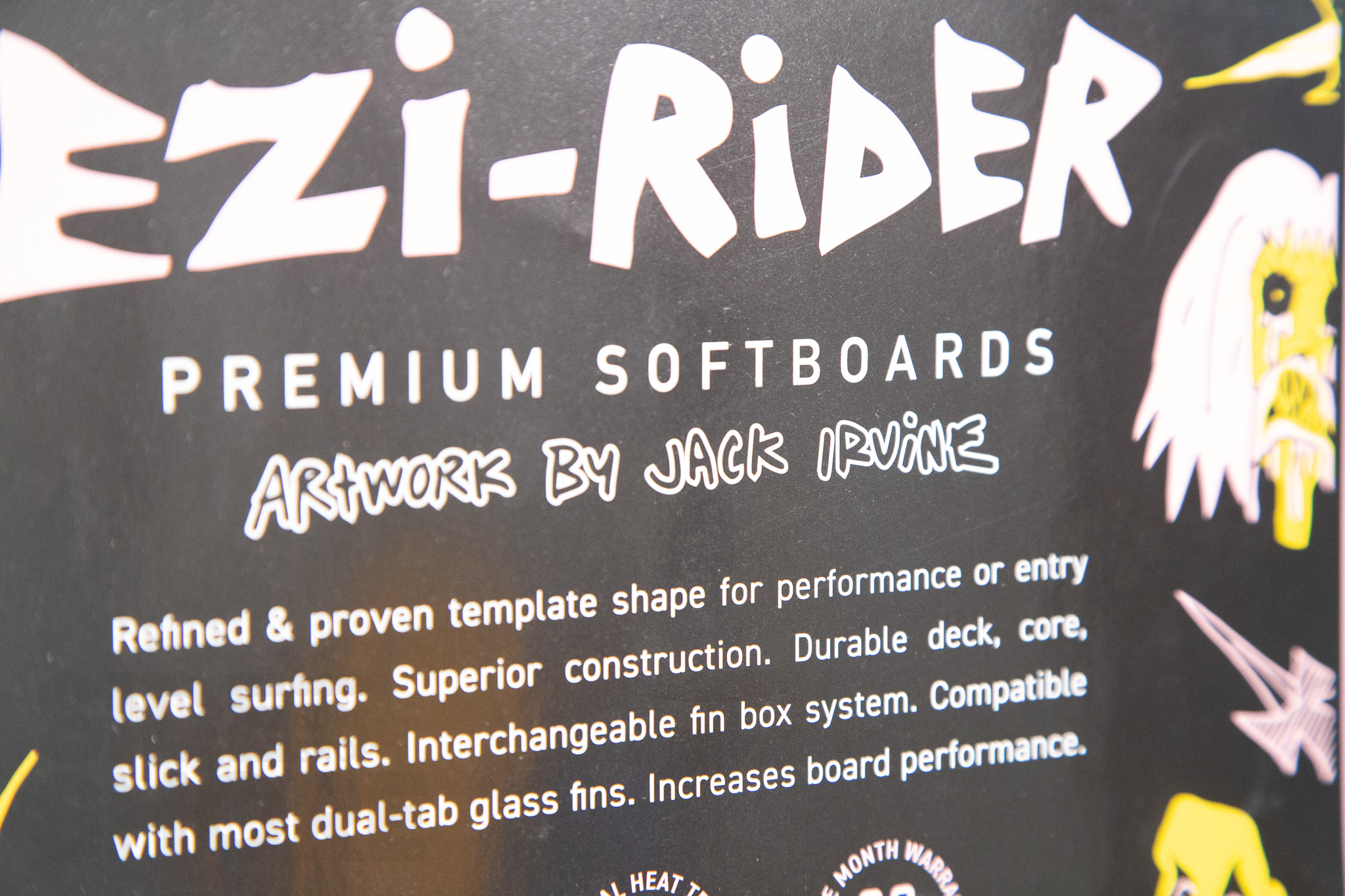 Ocean and earth EZI - Brains Rider  Softboard 6'0