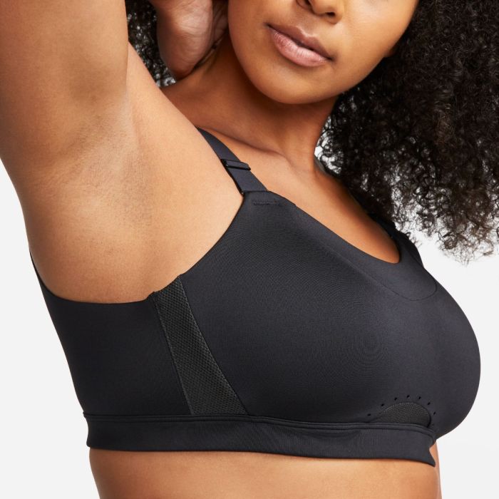 Nike Dame BH Dri-FIT Alpha High Support Bra Sort